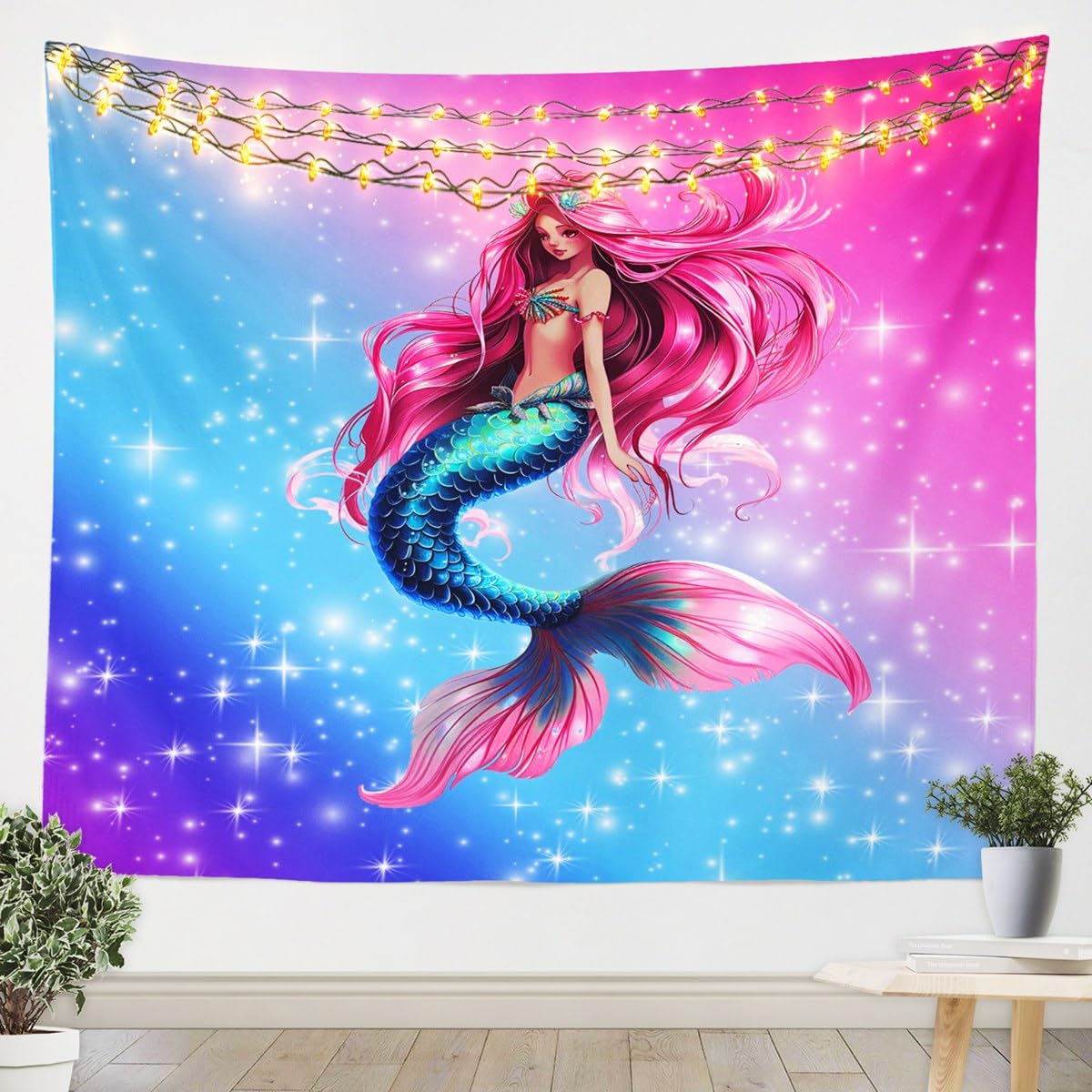 【Mermaid princess】アクリル画 F3 風景画 絵画 Mermaid princess】アクリル画 F3 風景画 絵画 - メルカリ